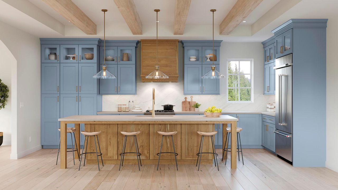 Kinsdale Painted Mist Kitchen